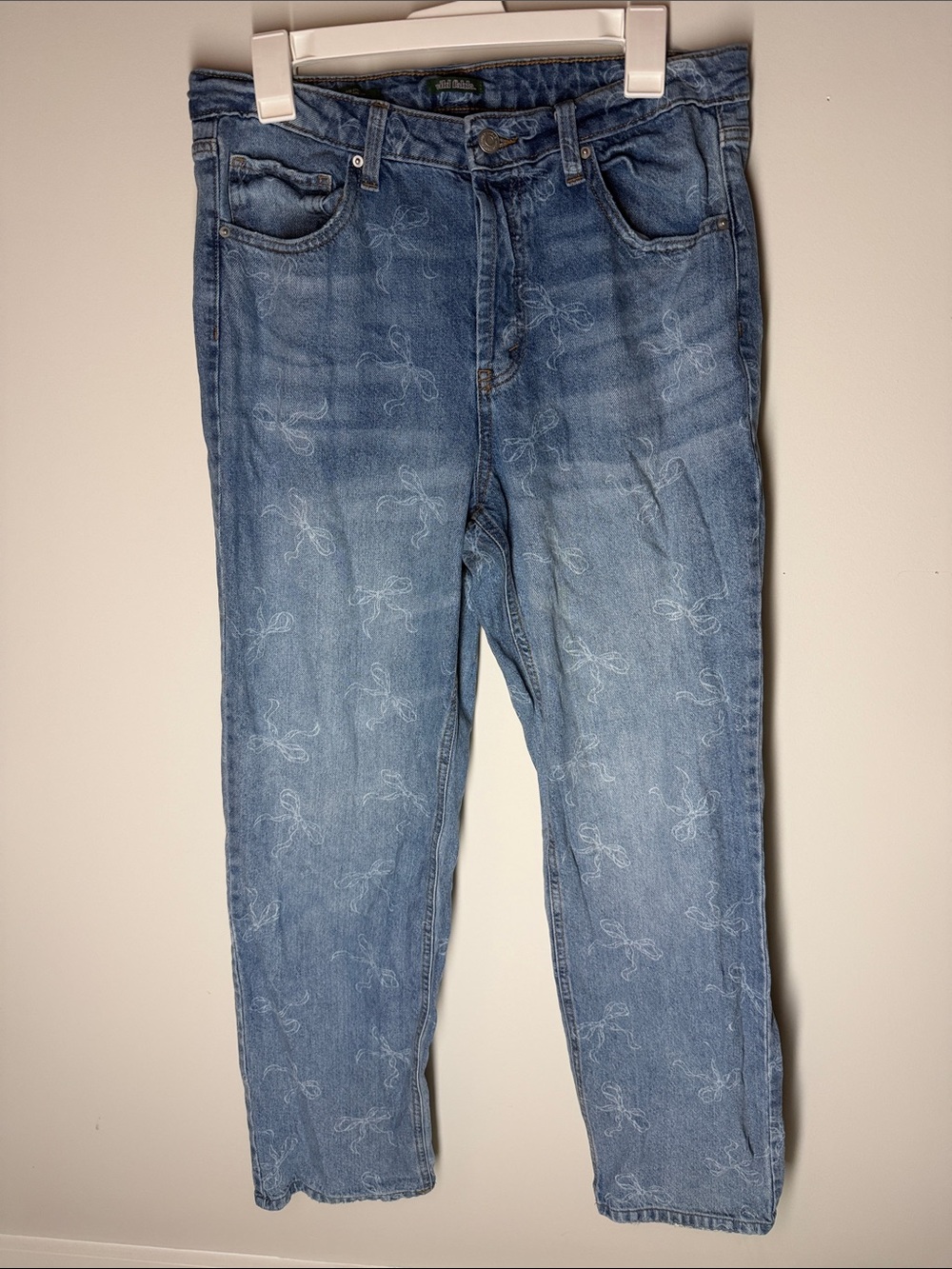 Women’s High-Rise Straight Fit Light Blue Jeans